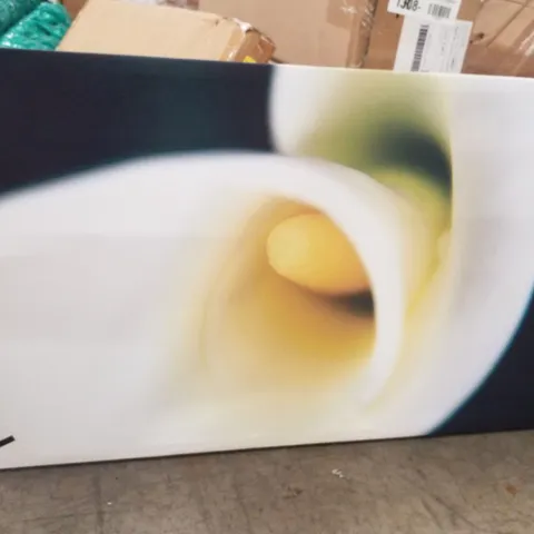WHITE CALLA LILY FLOWERS - WRAPPED CANVAS PRINT