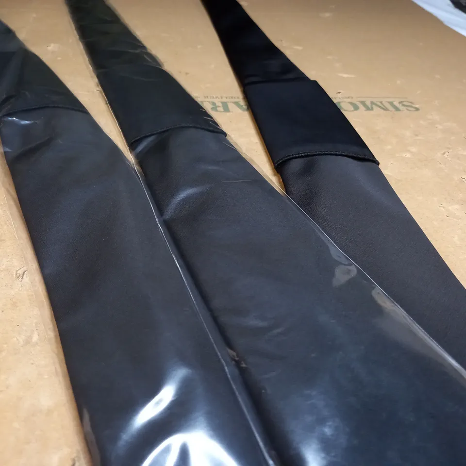 MOSES KUSHNER LOT OF 20 THE CLASSIC TIE IN BLACK