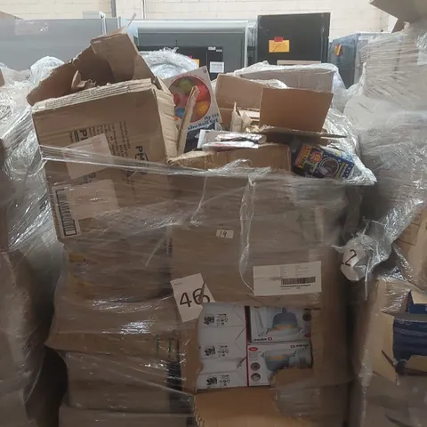PALLET TO CONTAINING A VERY LARGE QUANTITY OF ASSORTED ITEMS INCLUDING: BABY BALL SET, BAUBLES, MEASURING CUP SETS, WARDROBE DEHUMIDIFIERS ECT