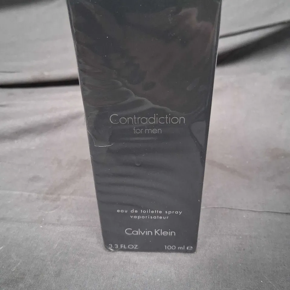 BOXED AND SEALED CALVIN KLEIN CONTRADICTION FOR MEN EAU DE TOILETTE 100ML