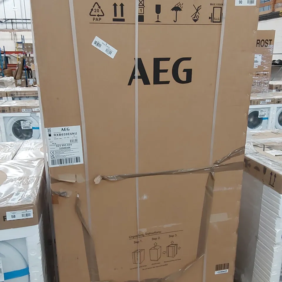 AEG RXB659E6NU 9000 MULTICHILL 0° FRIDGE FREEZER 177 CM 