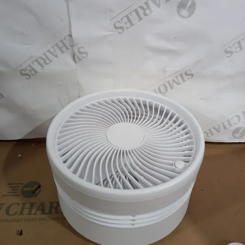 BELL & HOWELL OSCILLATING ADJUSTABLE FOLDING RECHARGEABLE STAND FAN