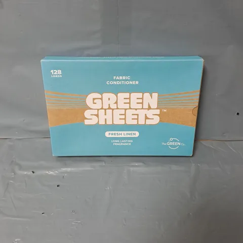 BOXED THE GREEN CO FABRIC CONDITIONER GREEN SHEETS 