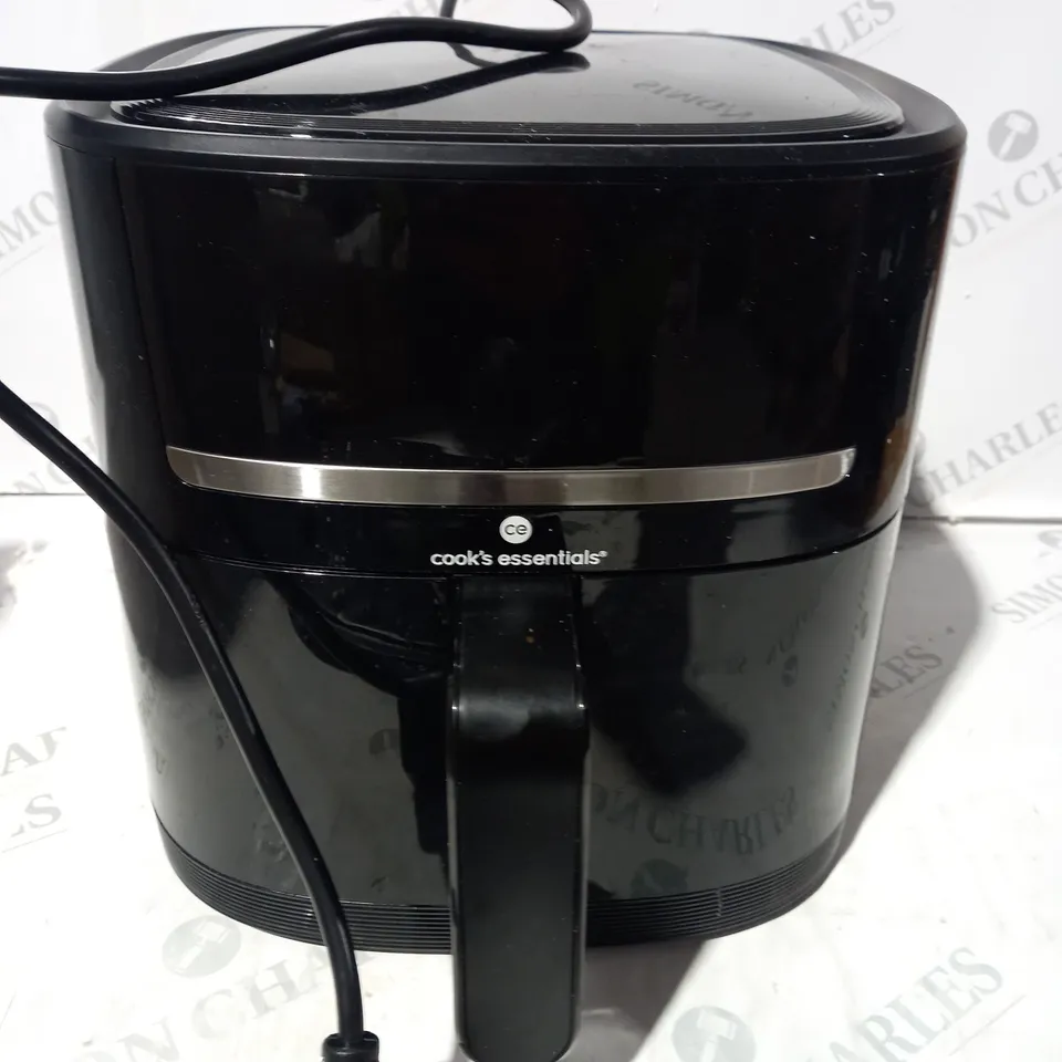 BOXED COOK'S ESSENTIALS 4L AIR FRYER BLACK