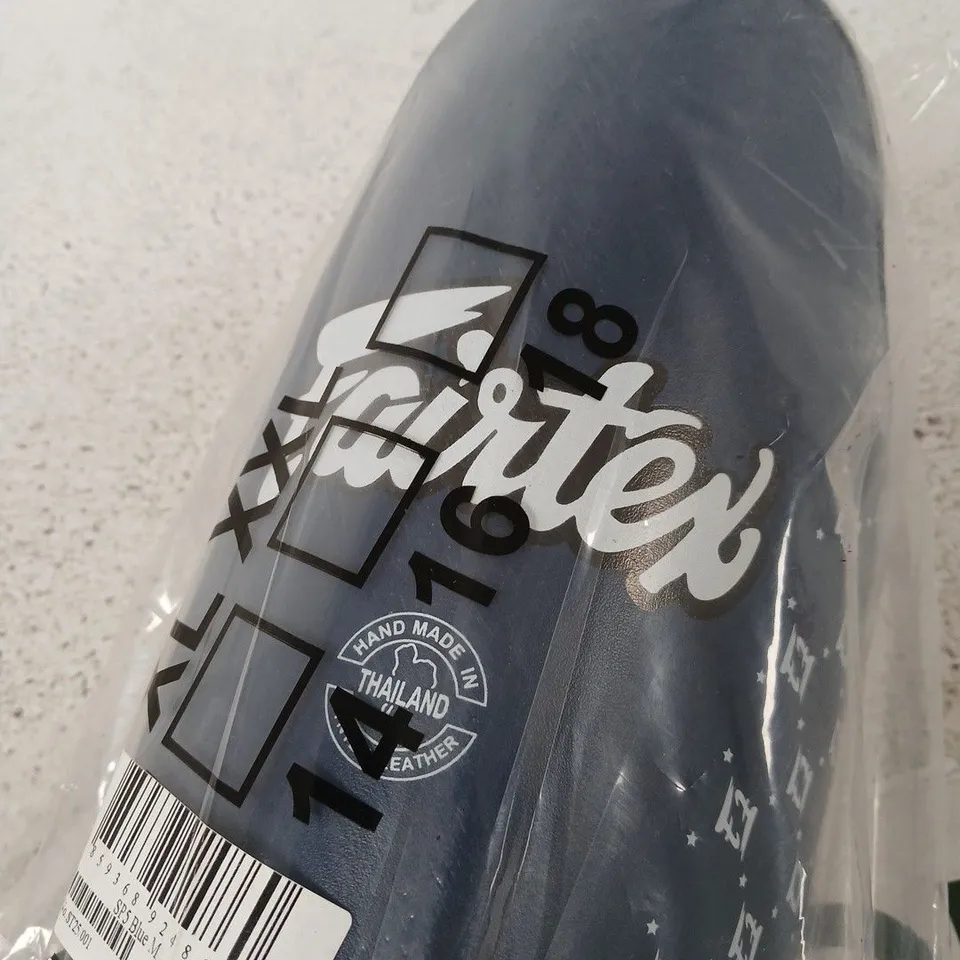 FAIRTEX - BLUE LEATHER SHOE, HAND MADE IN THAILAND