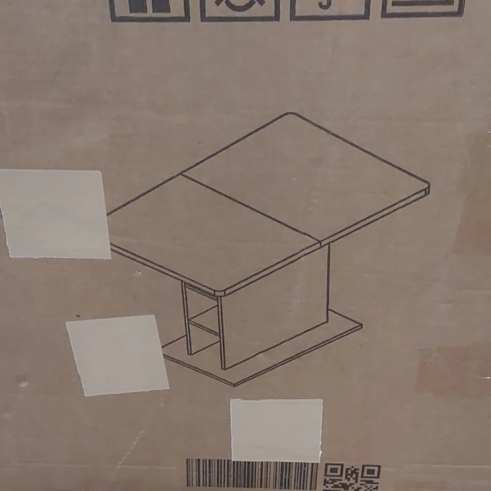 BOXED DINING TABLE WITH STORAGE (2 BOXES)