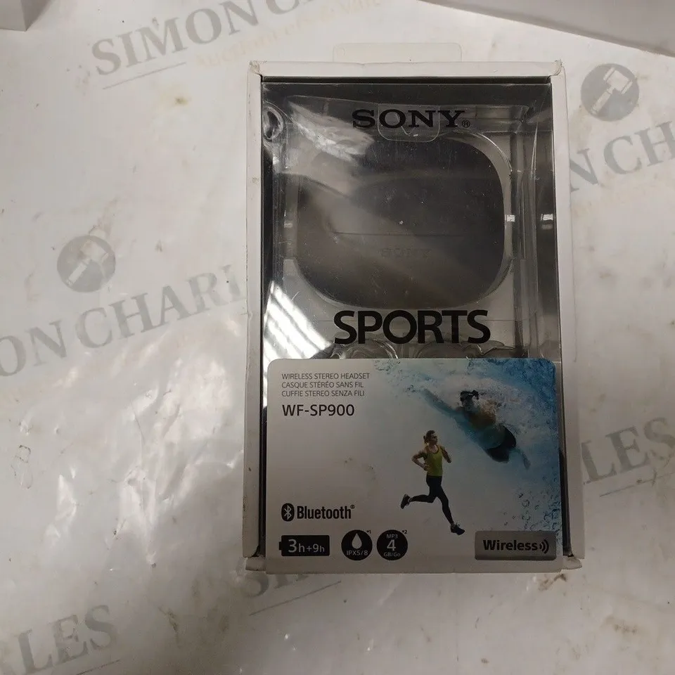 BOXED SONY SPORTS WF-SP900 WIRELESS EARBUDS