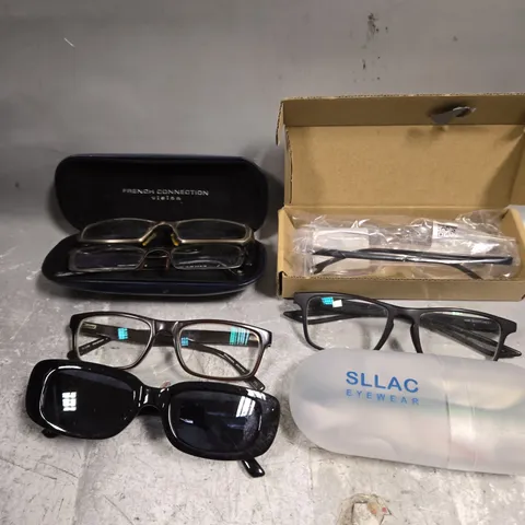 APPROXIMATELY 20 ASSORTED GLASSES/SUNGLASSES IN VARIOUS DESIGNS 