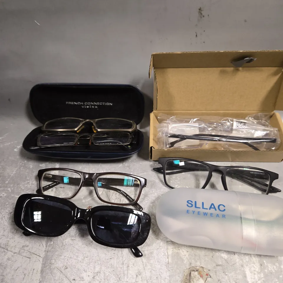 APPROXIMATELY 20 ASSORTED GLASSES/SUNGLASSES IN VARIOUS DESIGNS 