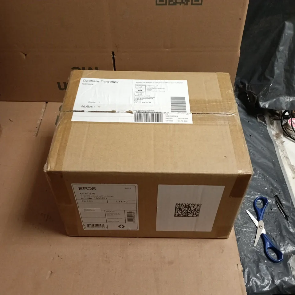 BOX OF APPROXIMATELY 8 EPOS GTW 270 GAMING EARPHONES - COLLECTION ONLY