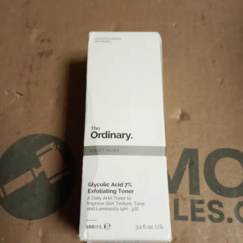 THE ORDINARY GLYCOLIC ACID 7% EXFOLIATING TONER – 100ML (BOXED)