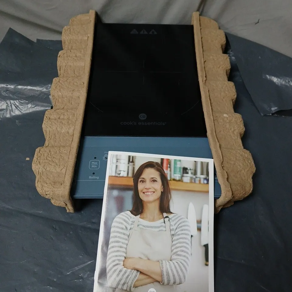 COOKS ESSENTIALS PORTABLE INDUCTION HOB BOXED