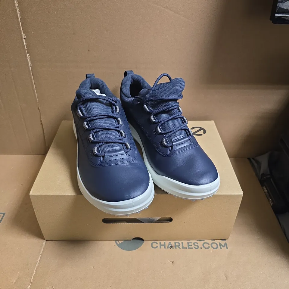 ECCO M GOLF CORE LACE WP NAVY – MEN'S GOLF SHOES, UK 10