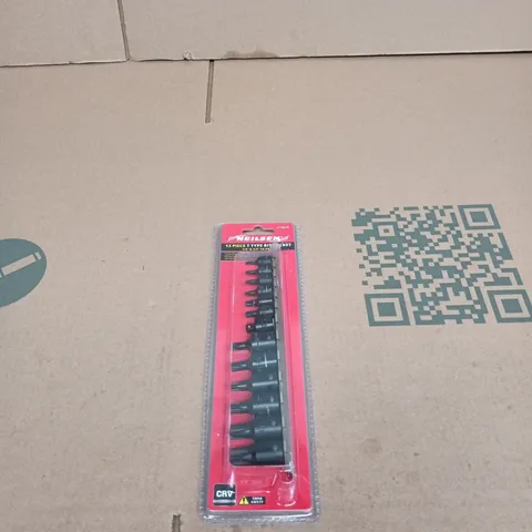 NEILSON 13 PIECE T TYPE BIT SOCKET SET