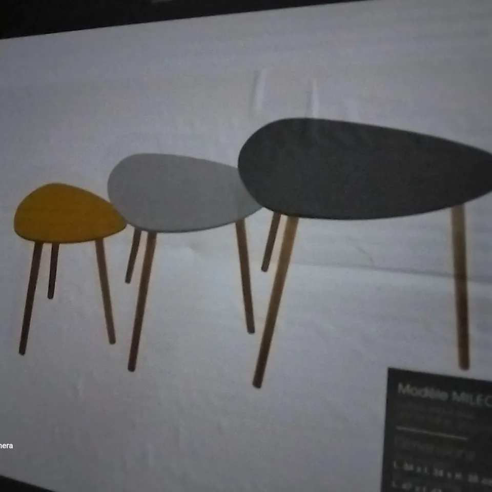 BOXED INGRAM 3 PIECE NEST OF TABLES