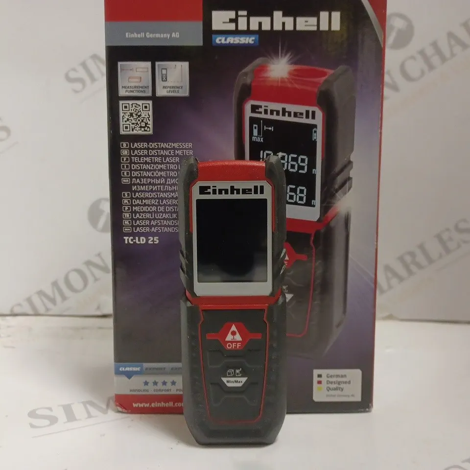 BOXED EINHELL CLASSIC TC-LD 25