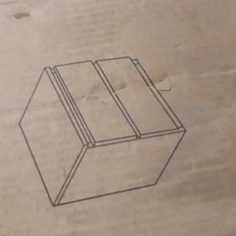 BOXED BEDSIDE CABINET (1 BOX)
