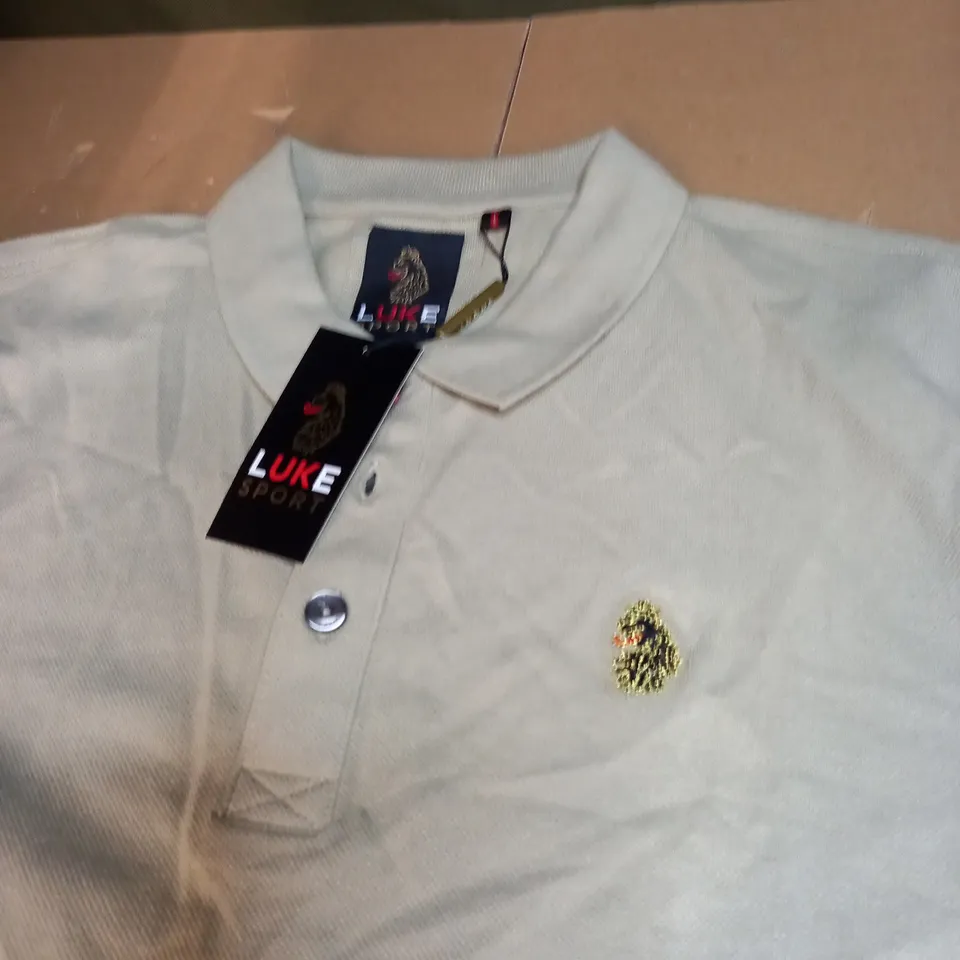 LUKE NEW MEAD SPORT CORE POLO SHIRT SIZE L