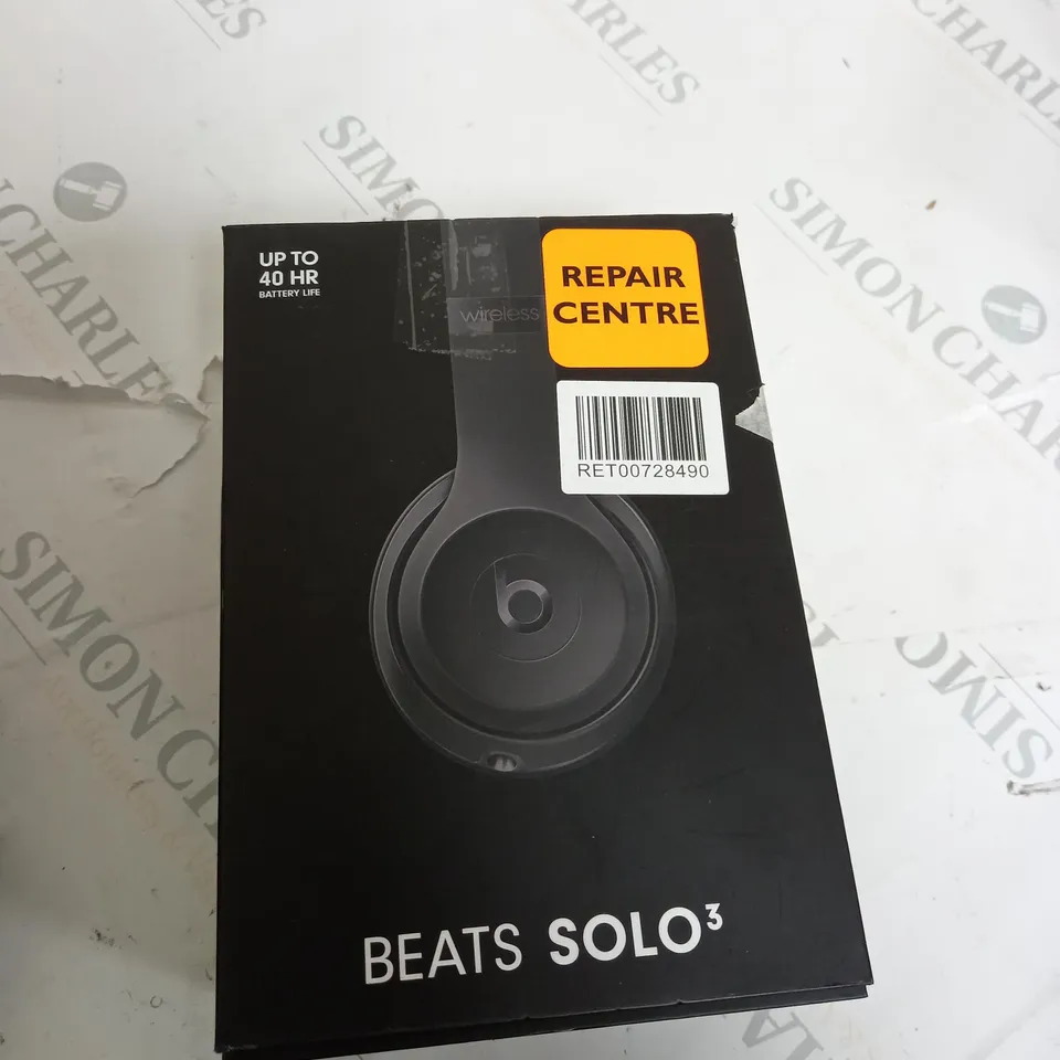 BEATS SOLO³ WIRELESS BLUETOOTH ON-EAR HEADPHONES