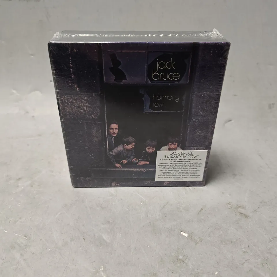 SEALED JACK BRUCE HARMONY ROW 2CD/2BLU-RAY SET 