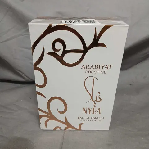 BOXED AND SEALED NYLA ARABYAT PRESTIGE EAU DE PARFUM 80ML