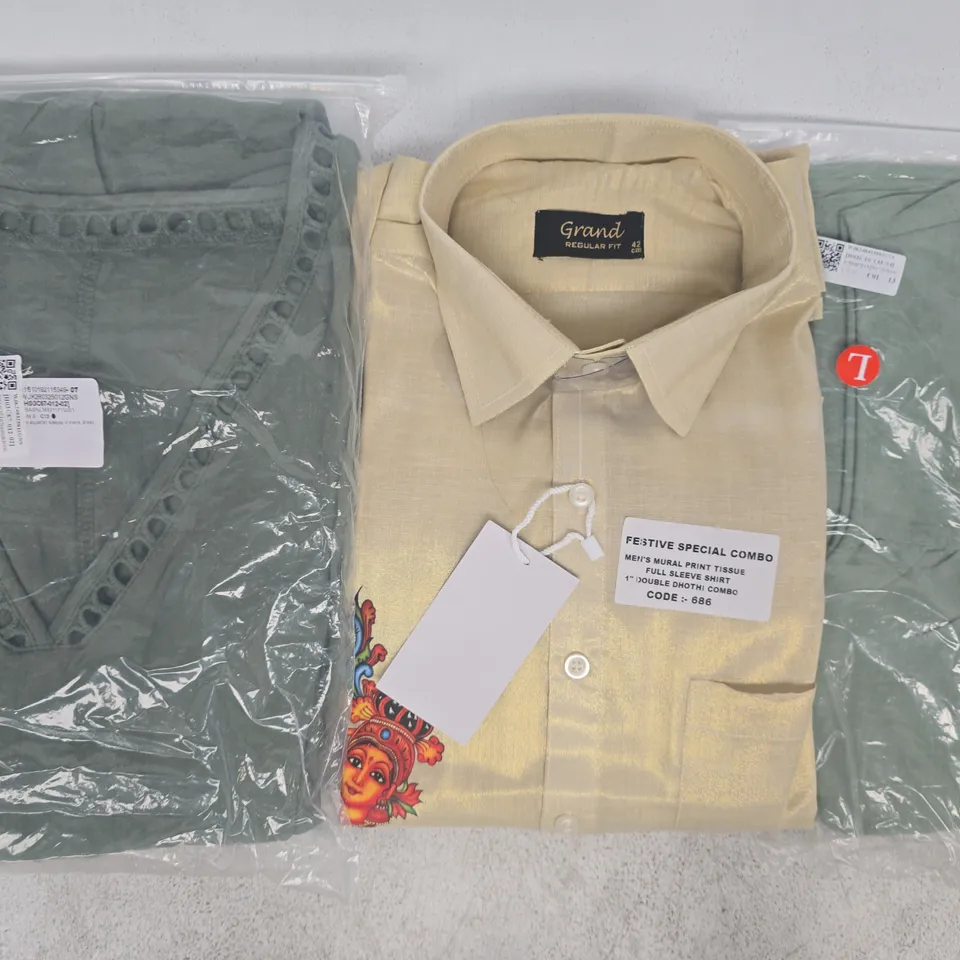 APPROXIMATELY 20 ASSORTED CLOTHING AND FASHION PRODUCTS IN VARIOUS STYLES AND SIZES - COLLECTION ONLY