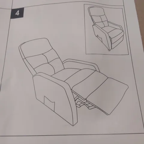 BOXED MASSAGE RECLINER CHAIR (1 BOX)