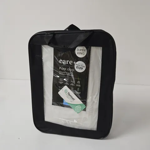 Care Pure Cool Mattress Protector – Super King, Natural Tencel, in carry case