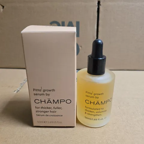 BOXED CHAMPO PITTA GROWTH SERUM – FOR THICKER, FULLER, STRONGER HAIR - 50ML