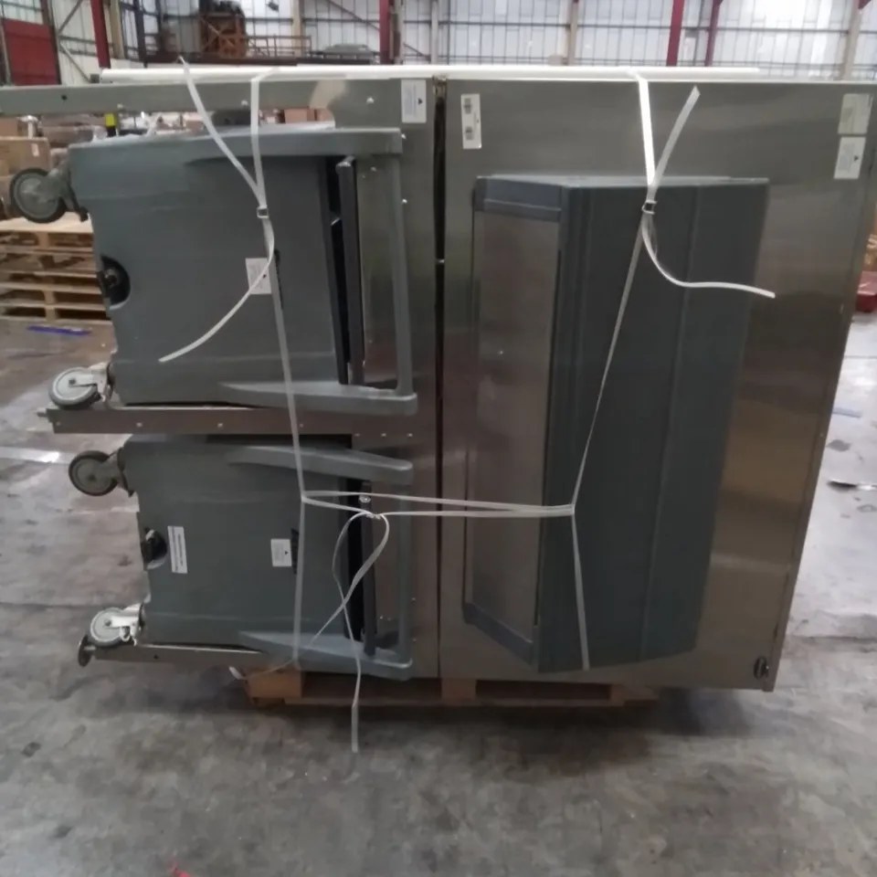 FOLLETT LITS1350SG ICE TRANSPORT SYSTEM WITH 2 X FOLLETT ICE TRANSPORTATION TROLLEY UNITS 