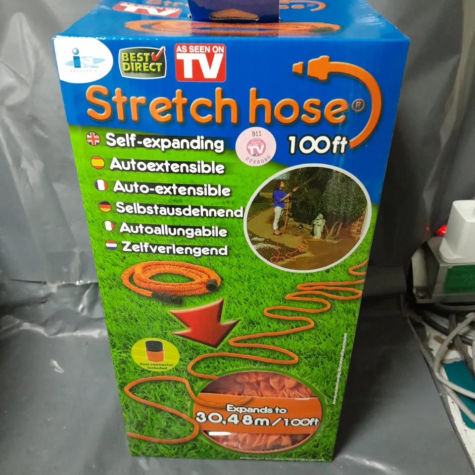 6 BOXED STRETCH HOSE 100FT 