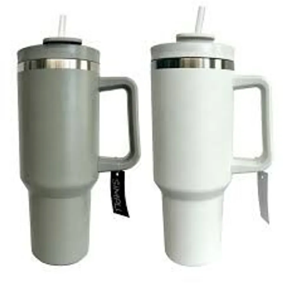 SIMPLI SET OF 2 1.2L STAINLESS STEEL TUMBLERS
