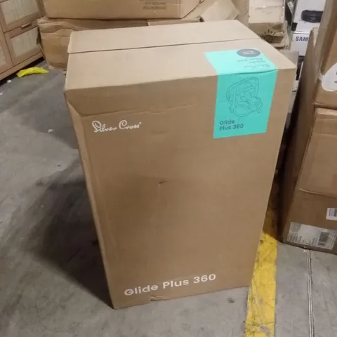 BOXED SILVER CROSS GLIDE PLUS 360 CAR SEAT