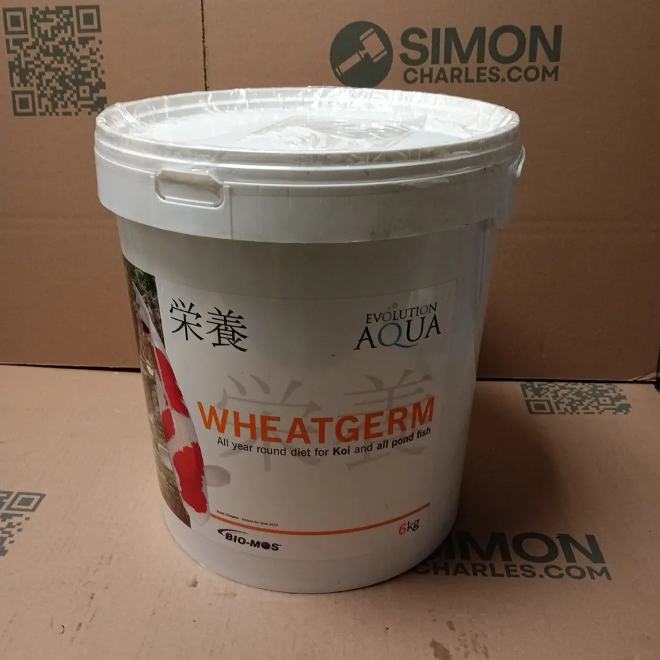 EVOLUTION AQUA WHEATGERM FISH FOOD – KOI & POND FISH, 6KG