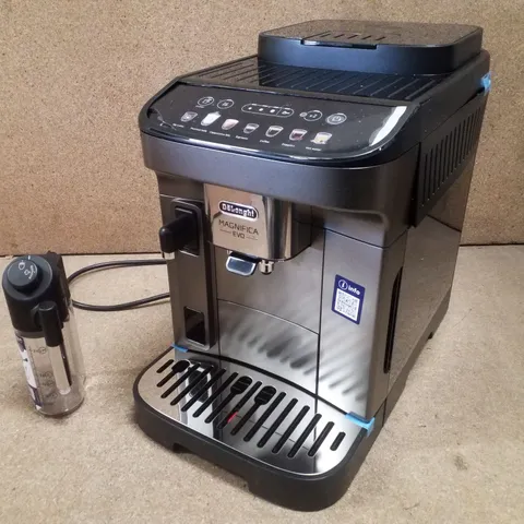 BOXED MAGNIFICA EVO FULLY AUTOMATIC BEAN TO CUP COFFEE MACHINE - TITANIUM/ BLACK
