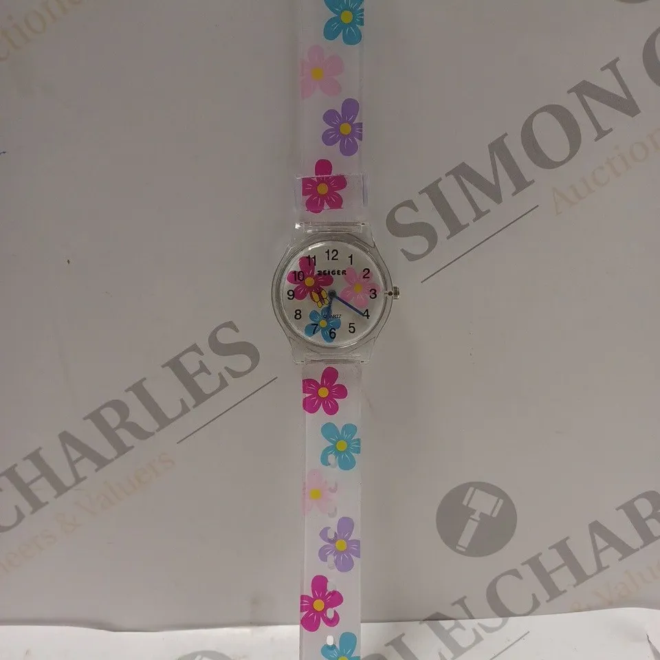 ZEIGERKIDS WATCH WITH PLASTIC STRAP 