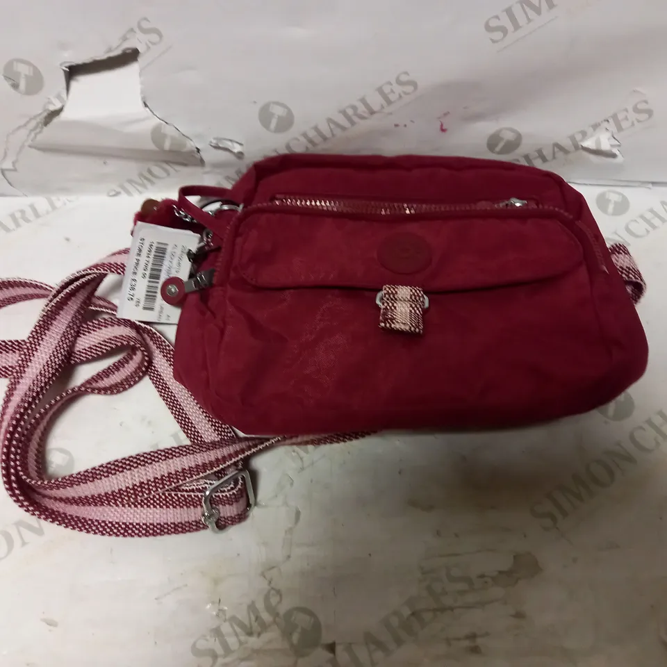KIPLING DONAVER MEDIUM ZIP TOP CROSSBODY BAG - URBAN CARMINE