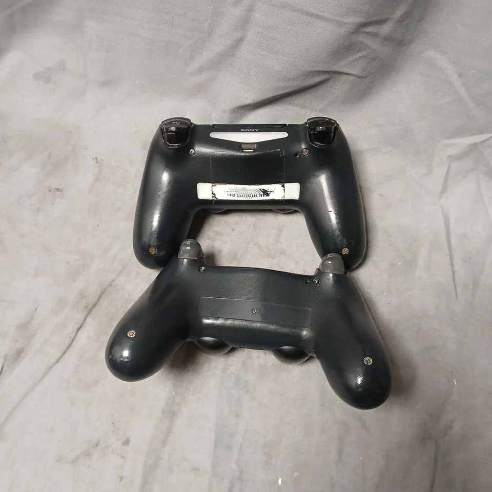 SONY PLAYSTATION 4 DUALSHOCK 4 WIRELESS CONTROLLERS – BLACK (PAIR)