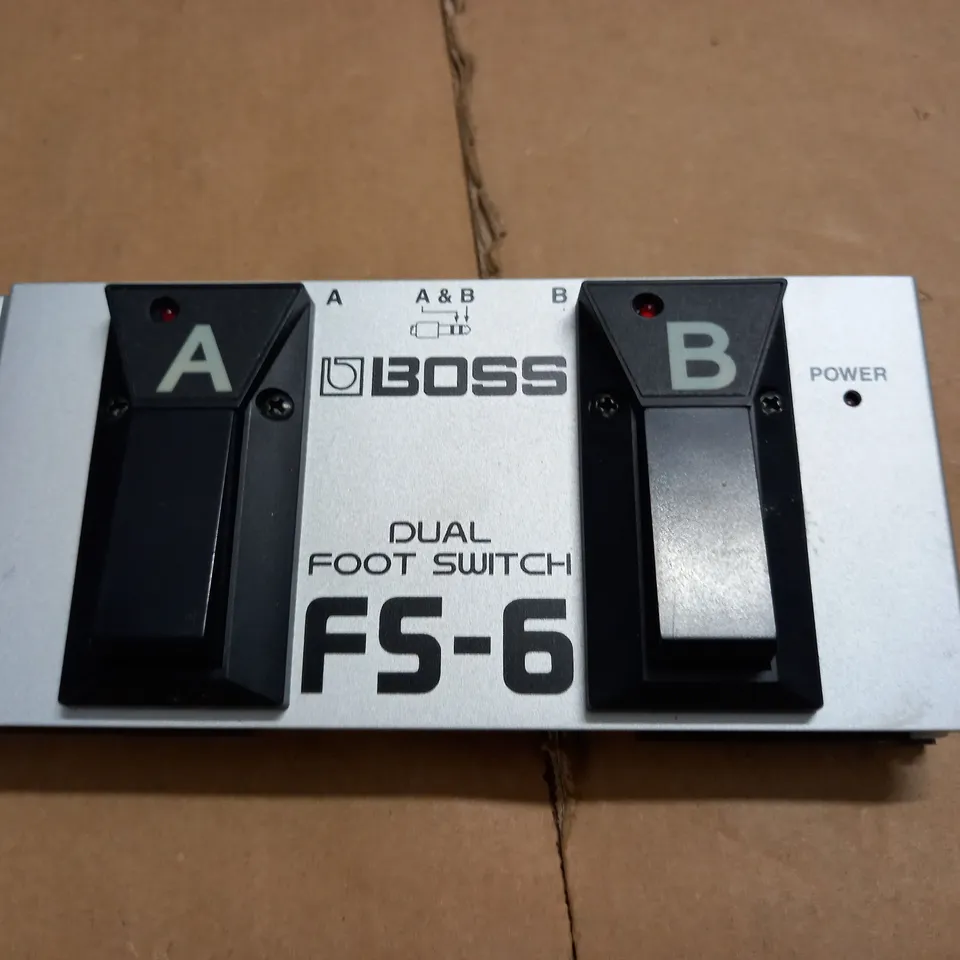 UNBOXED BOSS DUAL FOOT SWITCH FS-6