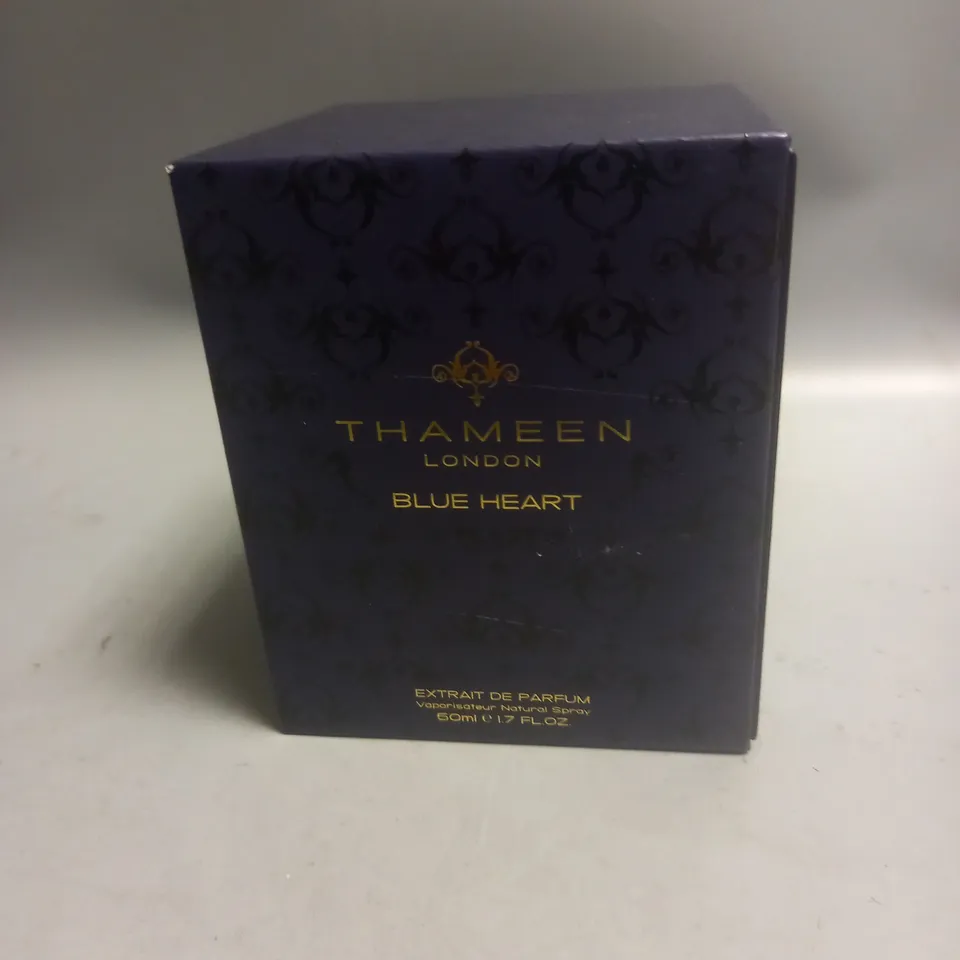 BOXED THAMEEN LONDON BLUE HEART EXTRAIT DE PARFUM 50ML