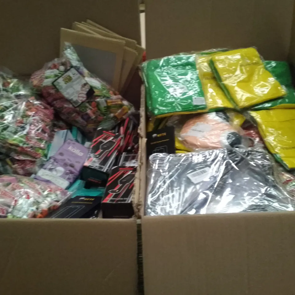 UNPROCESSED PALLET OF ASSORTED HOUSEHOLD GOODS TO INCLUDE SWIZZLES SWEET, CREASE FREE HANGERS, AND MOTORCYCLE MIRROR