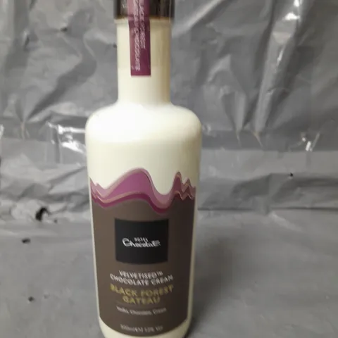 HOTEL CHOCOLAT VELVETISED CHOCOLATE CREAM BLACK FOREST GATEAU VODKA LIQUOR 500ML - COLLECTION ONLY