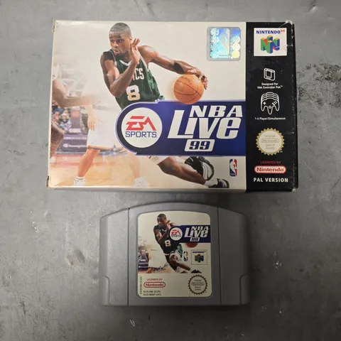 BOXED NBA LIVE 99 FOR NINTENDO 64