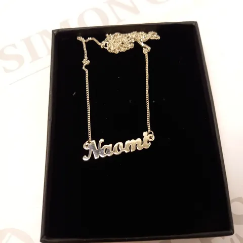 THE LOVE SILVER COLLECTION PERSONALISED STERLING SILVER NECKLACE