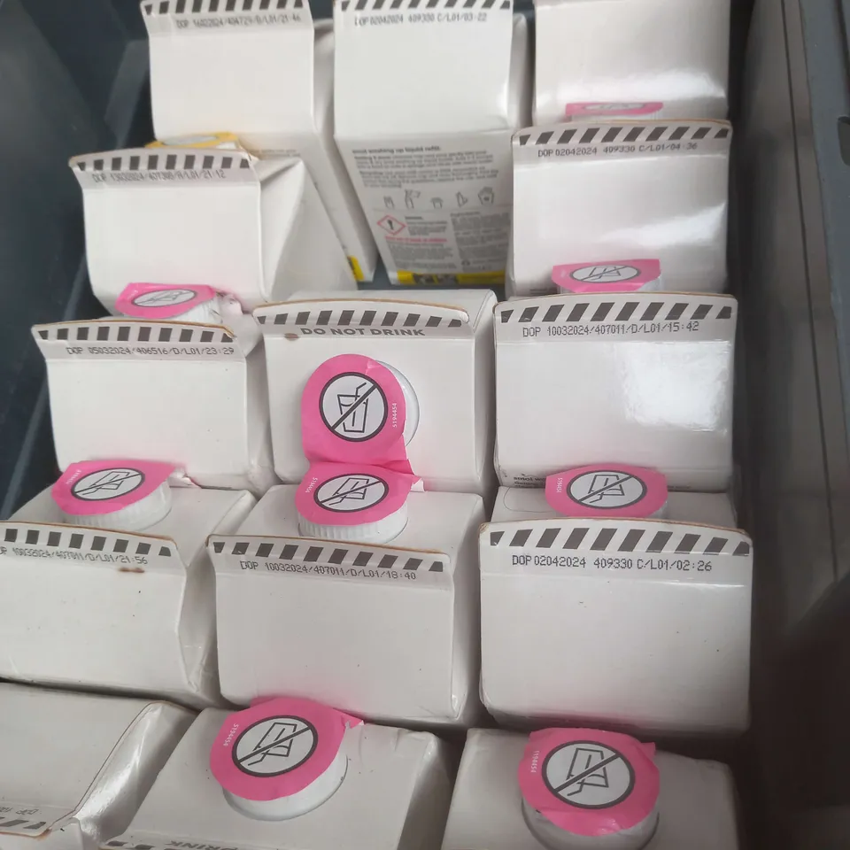 BOX OF APPROX 12 SMOL WASHING UP LIQUID REFILL PACKS 500ML EACH - COLLECTION ONLY 