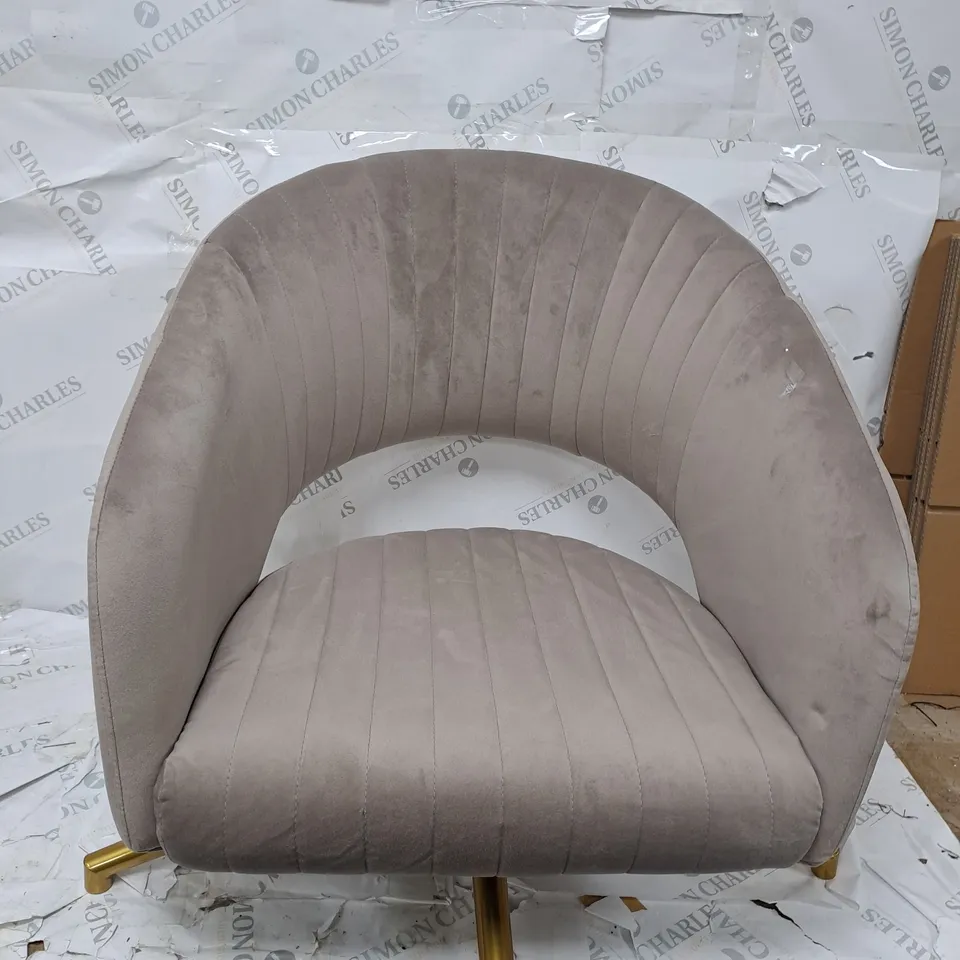 SOLAR OFFICE CHAIR WITH WHEELS IN SLATE GREY