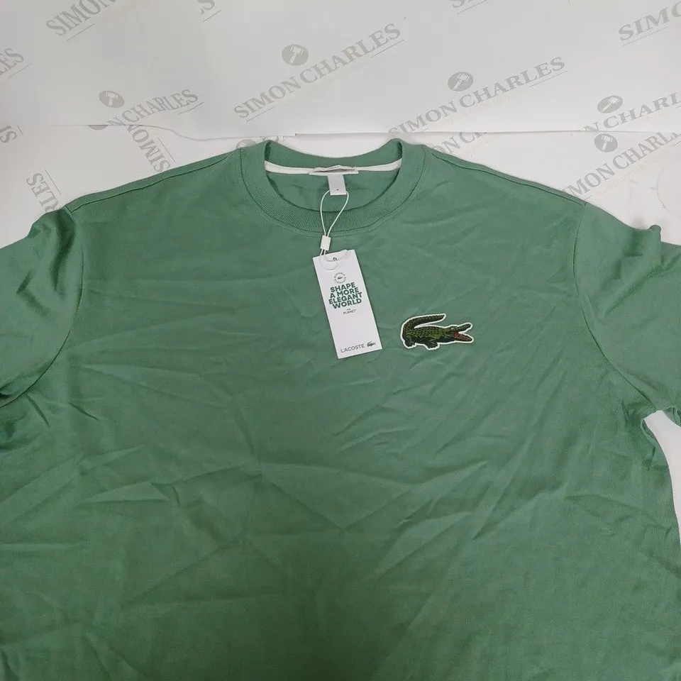 LACOSTE CASUAL LOGO T-SHIRT SIZE M