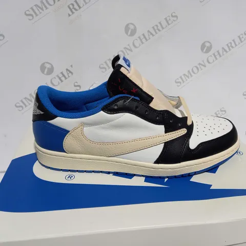 BOXED AIR JORDAN 1 LOW X TRAVIS SCOTT X FRAGMENT - uk size 8