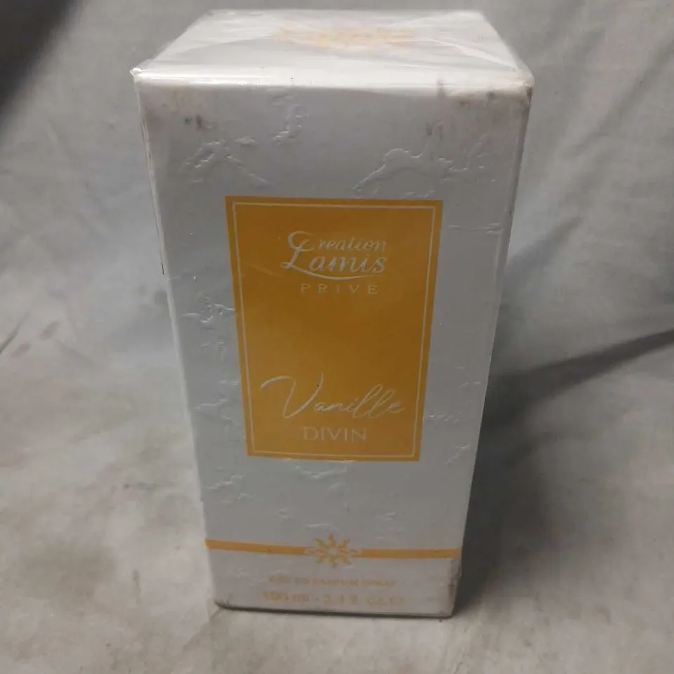 BOXED CREATION LAMIS PRIVE VANILLE DIVIN EAU DE PARFUM 100ML
