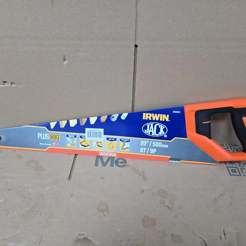 IRWIN JACK HAND SAW 20IN/500MM UNIVERSAL – BOXED